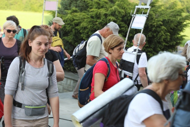 Powitanie grupy św. Matki Teresy w Malcu