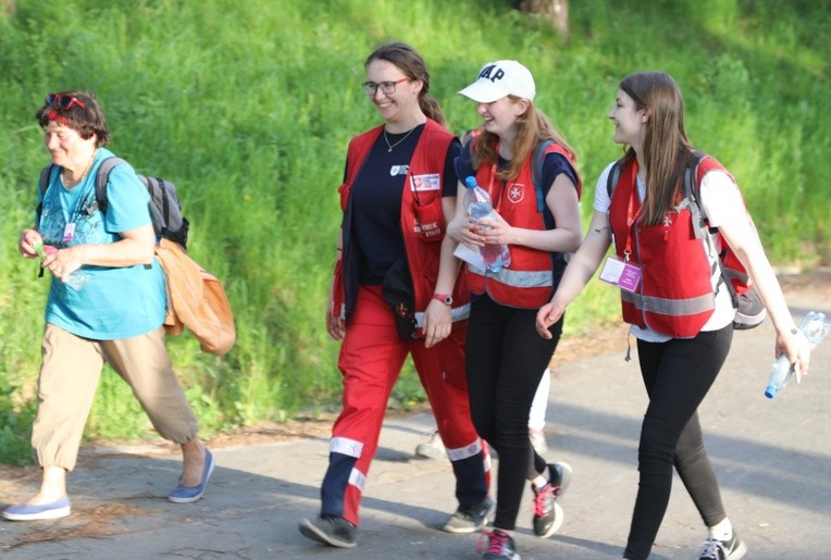 Powitanie grupy św. Matki Teresy w Malcu