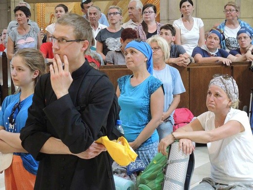 Pielgrzymi łagiewniccy w Centrum św. Jana Pawła II - 2018