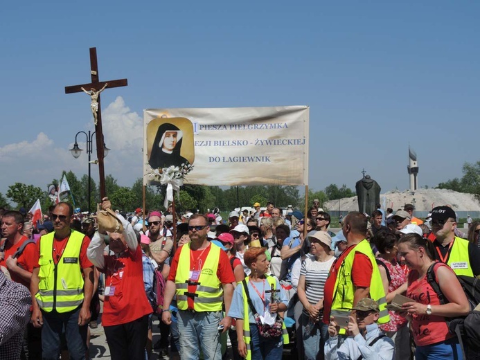 Pielgrzymi łagiewniccy w Centrum św. Jana Pawła II - 2018