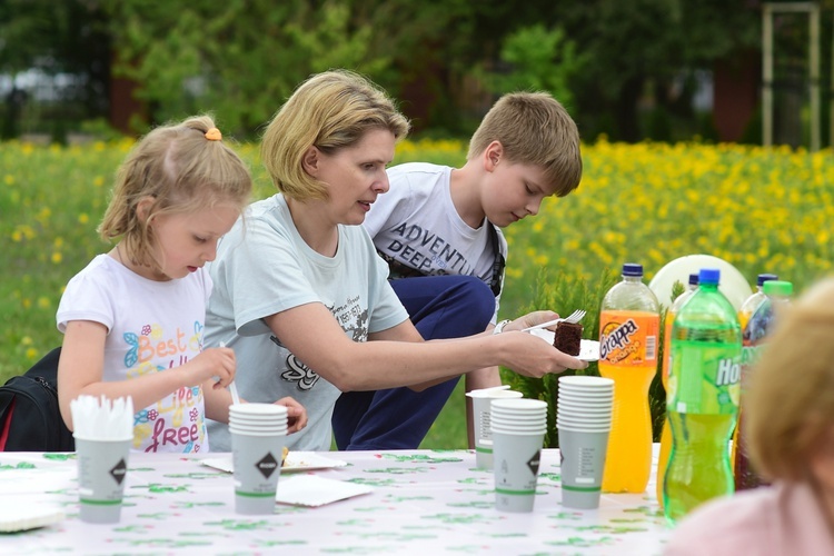 Piknik parafialny u kapucynów