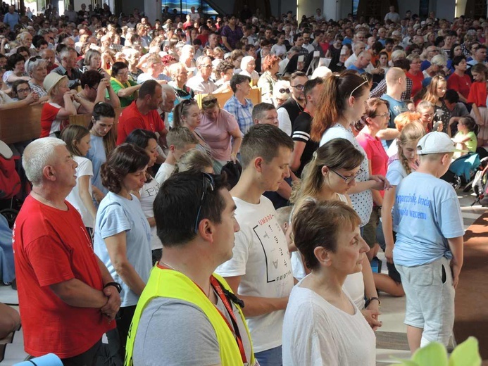 Msza św. pielgrzymów w Łagiewnikach - 2018