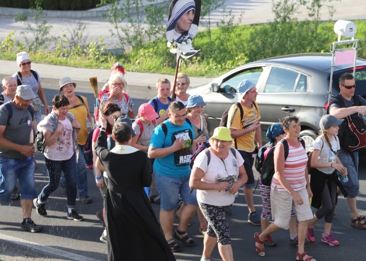 Powitanie pielgrzymów w Wysokiej - 2018