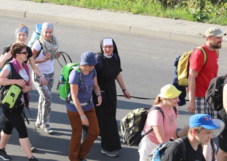 Powitanie pielgrzymów w Wysokiej - 2018