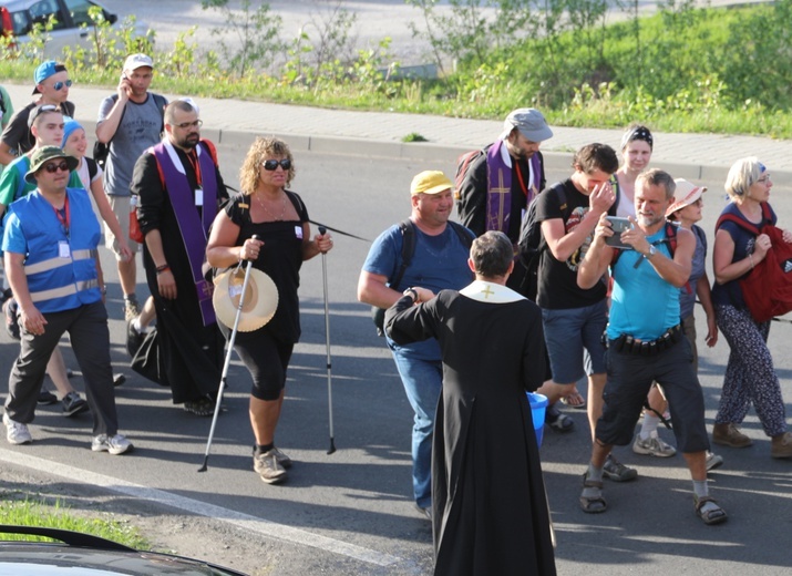 Powitanie pielgrzymów w Wysokiej - 2018