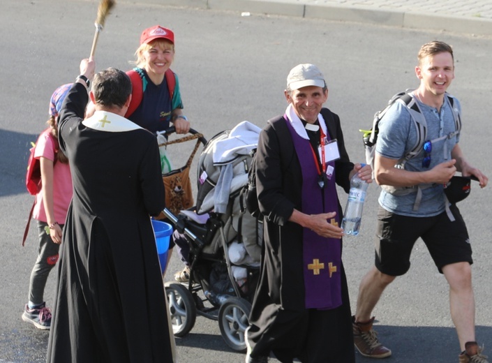 Powitanie pielgrzymów w Wysokiej - 2018