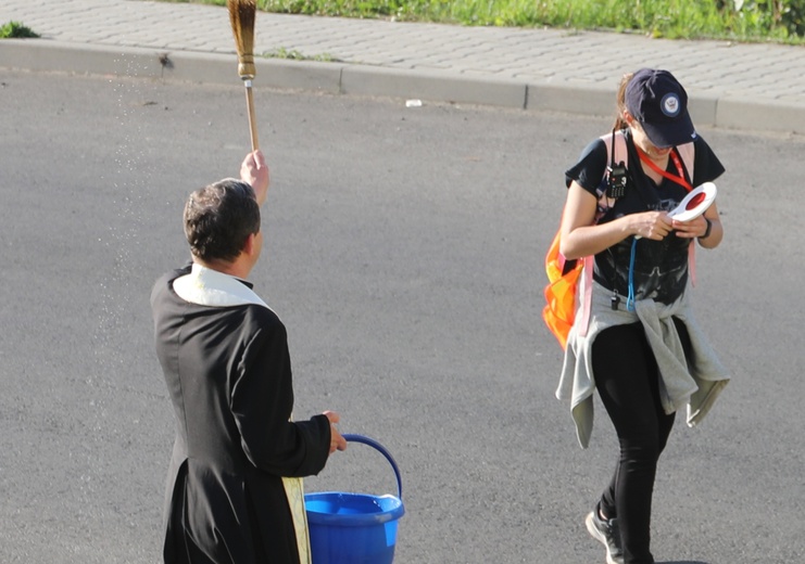 Powitanie pielgrzymów w Wysokiej - 2018