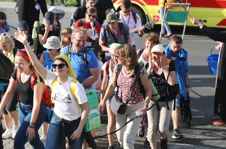 Powitanie pielgrzymów w Wysokiej - 2018