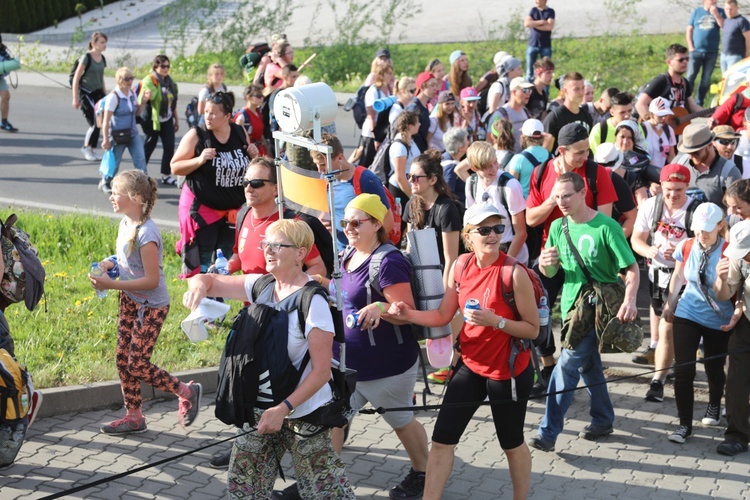 Powitanie pielgrzymów w Wysokiej - 2018