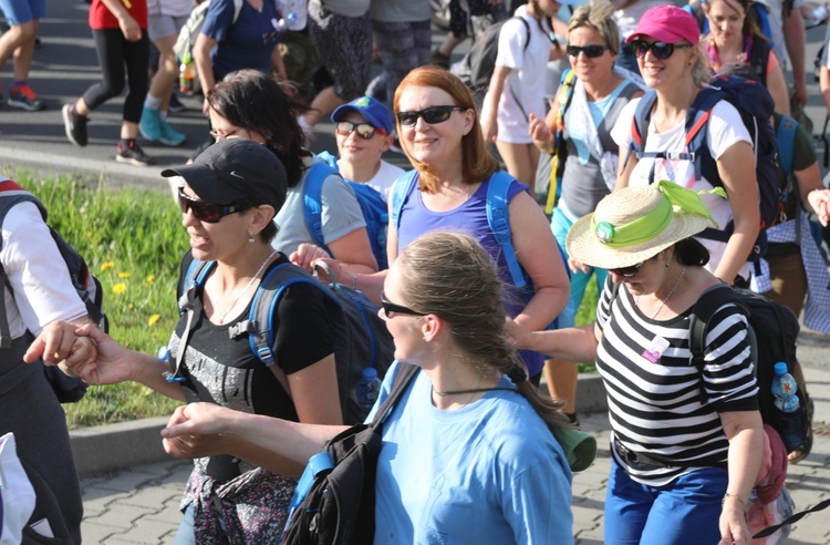 Powitanie pielgrzymów w Wysokiej - 2018