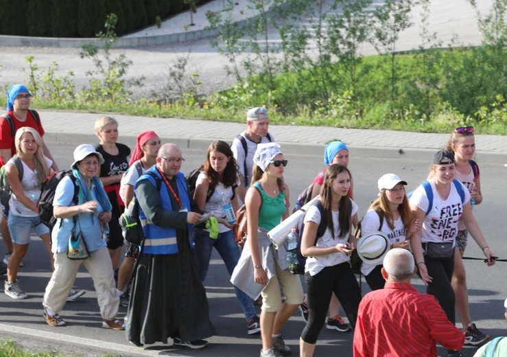 Powitanie pielgrzymów w Wysokiej - 2018