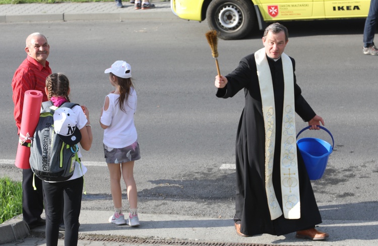 Powitanie pielgrzymów w Wysokiej - 2018