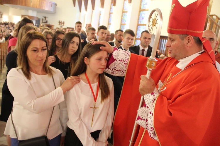 Bierzmowanie w Tęgoborzu