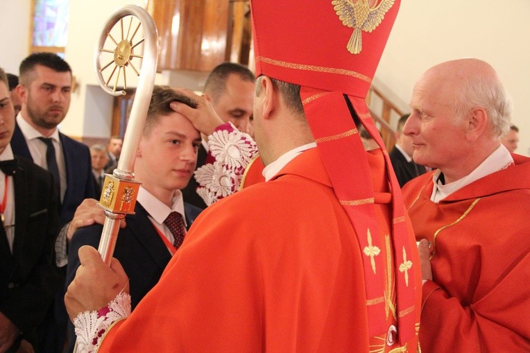 Bierzmowanie w Tęgoborzu