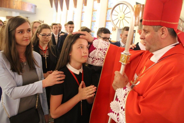 Bierzmowanie w Tęgoborzu