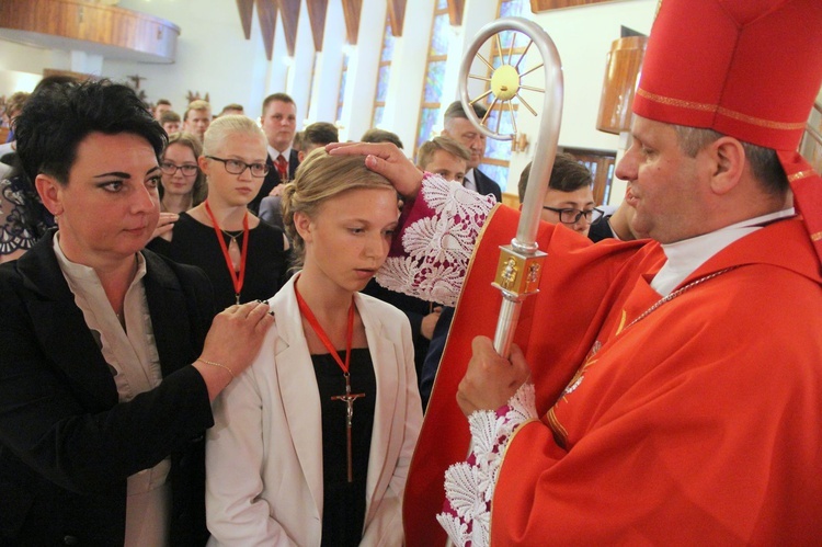 Bierzmowanie w Tęgoborzu