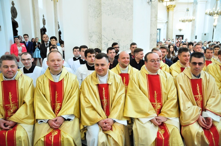 Święcenia diakonatu w bazylice Narodzenia NMP w Chełmie