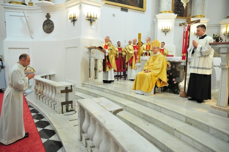 Święcenia diakonatu w bazylice Narodzenia NMP w Chełmie