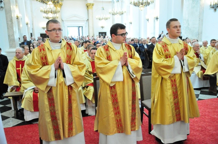 Święcenia diakonatu w bazylice Narodzenia NMP w Chełmie