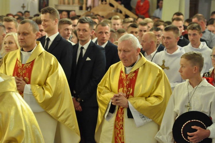 Bierzmowanie w Zabrzeży