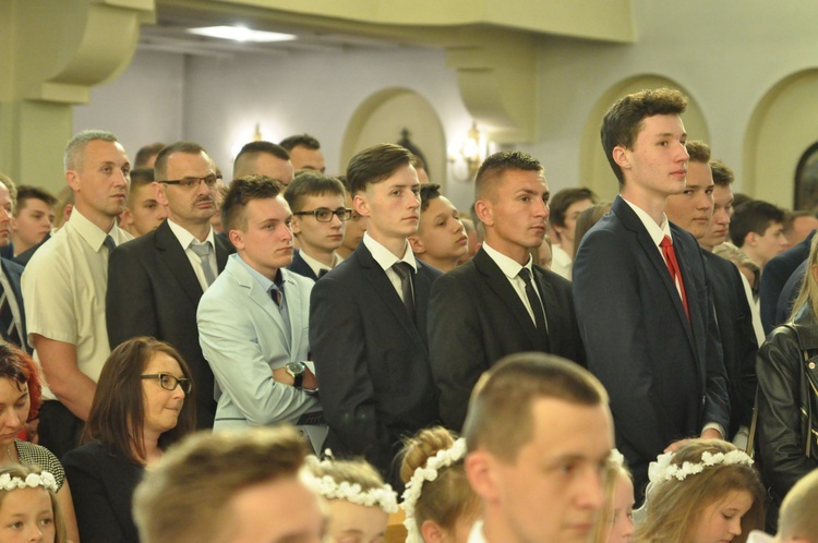 Bierzmowanie w Zabrzeży