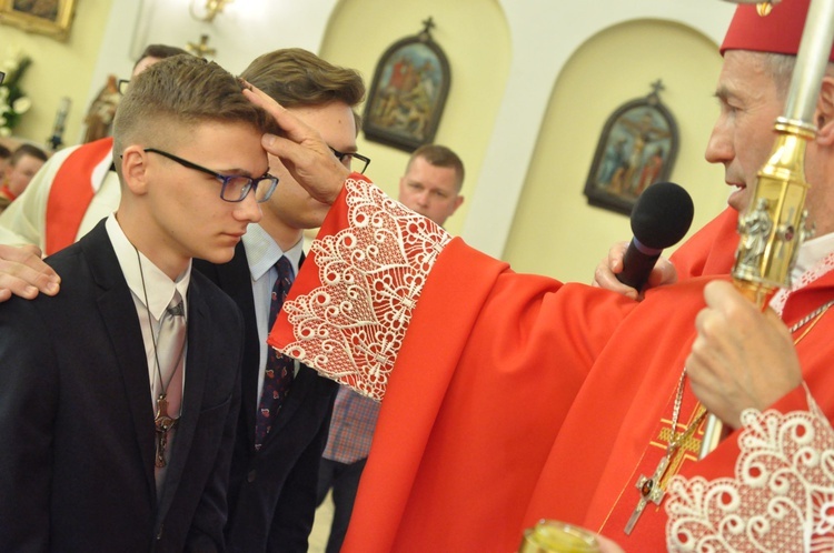 Bierzmowanie w Zabrzeży