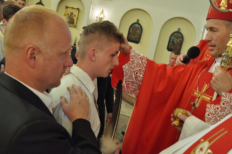 Bierzmowanie w Zabrzeży