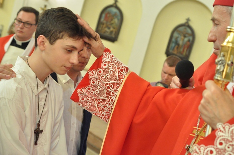 Bierzmowanie w Zabrzeży