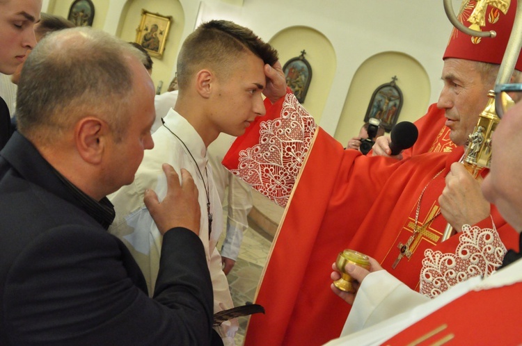 Bierzmowanie w Zabrzeży