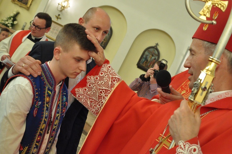 Bierzmowanie w Zabrzeży