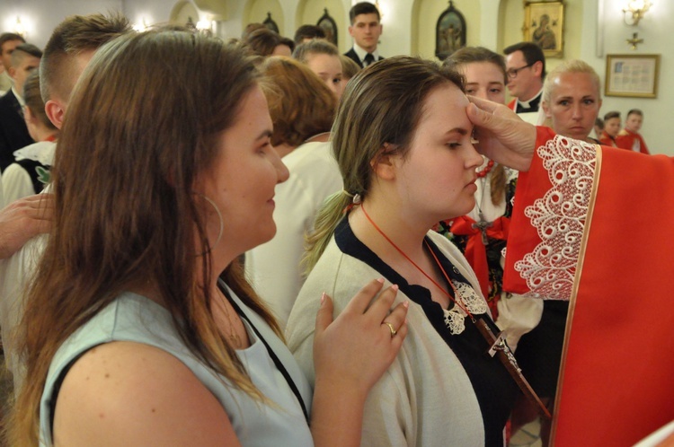 Bierzmowanie w Zabrzeży