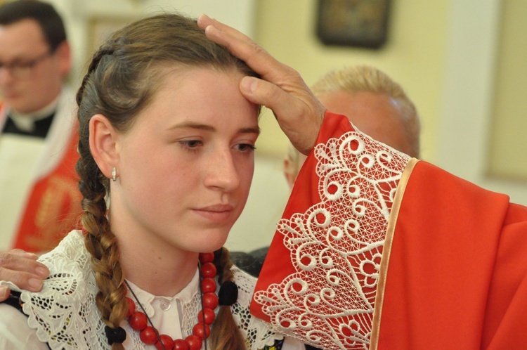 Bierzmowanie w Zabrzeży