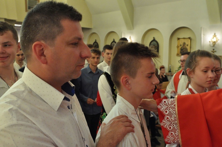 Bierzmowanie w Zabrzeży