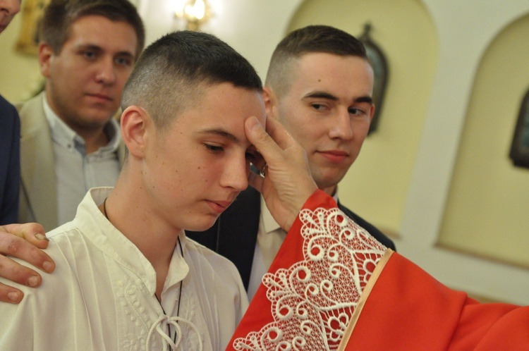 Bierzmowanie w Zabrzeży