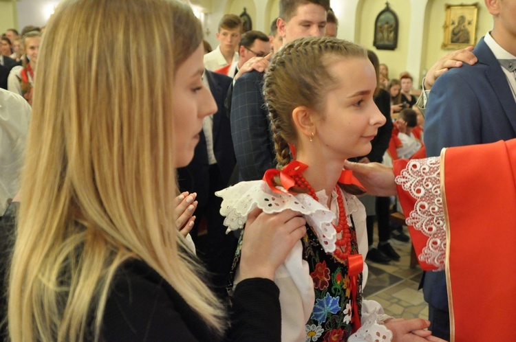 Bierzmowanie w Zabrzeży