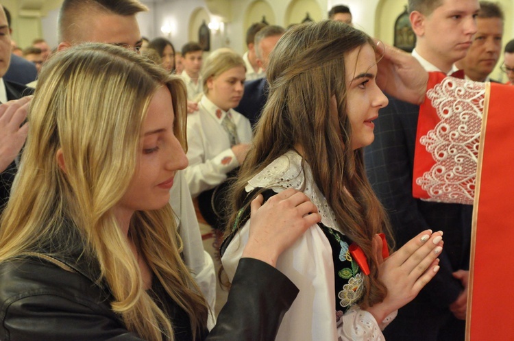 Bierzmowanie w Zabrzeży