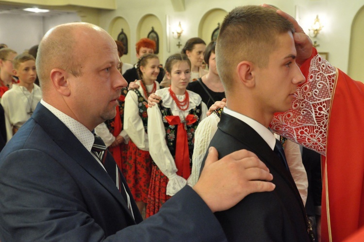 Bierzmowanie w Zabrzeży