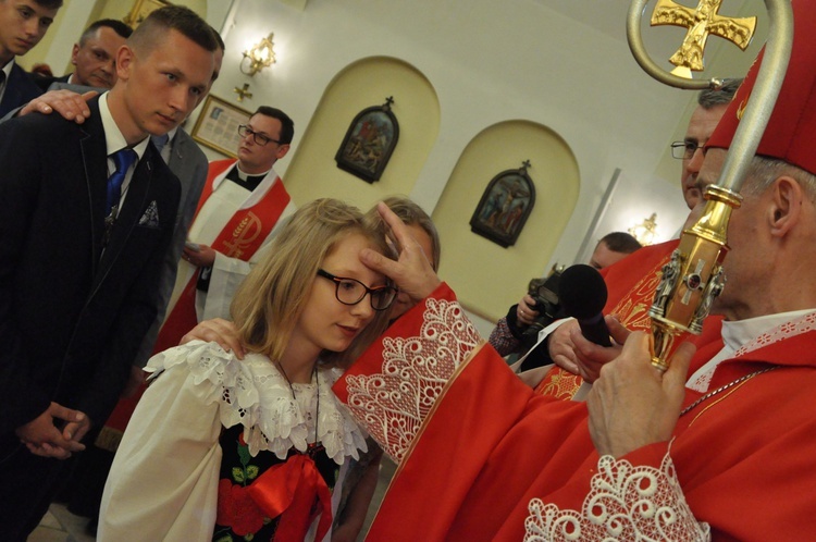 Bierzmowanie w Zabrzeży