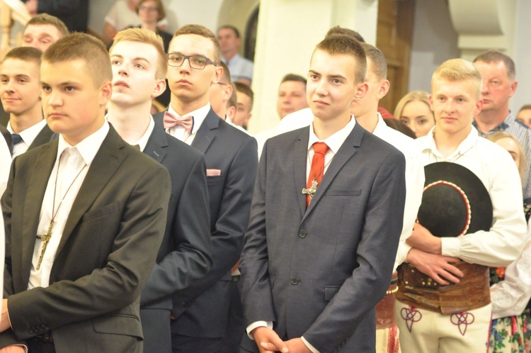 Bierzmowanie w Zabrzeży