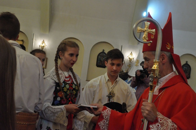 Bierzmowanie w Zabrzeży