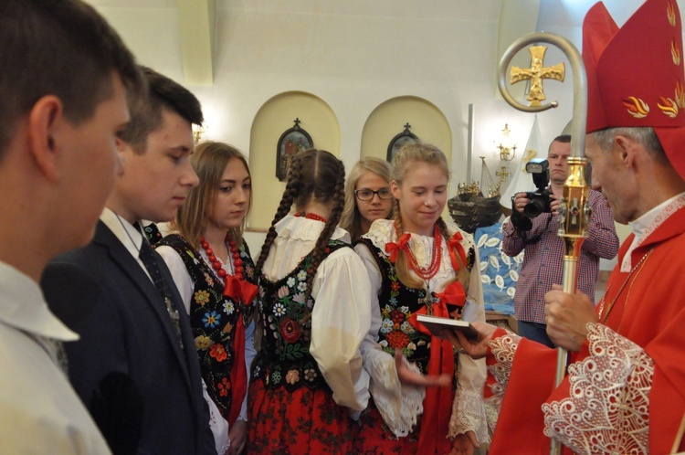 Bierzmowanie w Zabrzeży