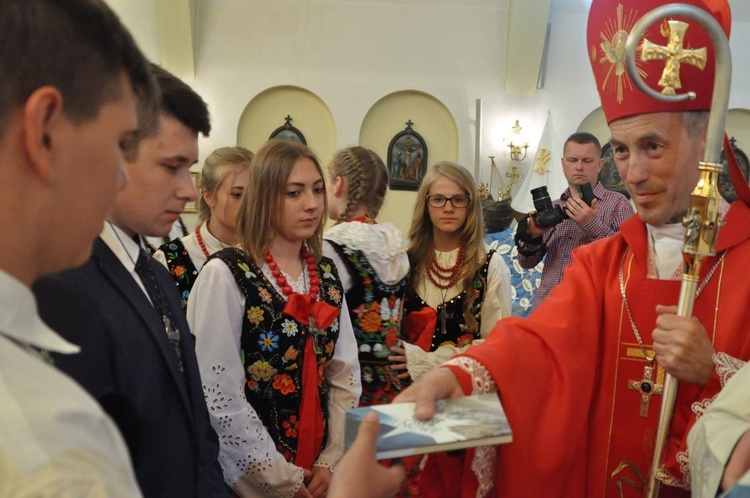 Bierzmowanie w Zabrzeży