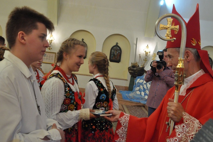 Bierzmowanie w Zabrzeży