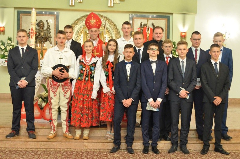 Bierzmowanie w Zabrzeży