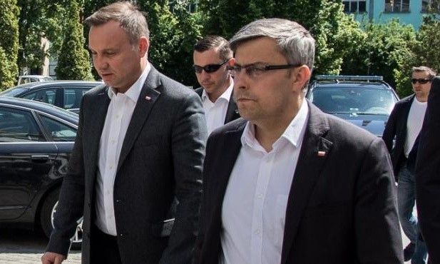 Prezydent Andrzej Duda na kopalni Zofiówka 