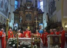 Msza św. w szczepanowskim sanktuarium