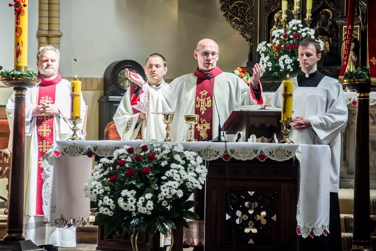 Prymicje bp. Ostrowskiego