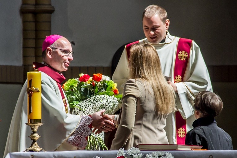 Prymicje bp. Ostrowskiego