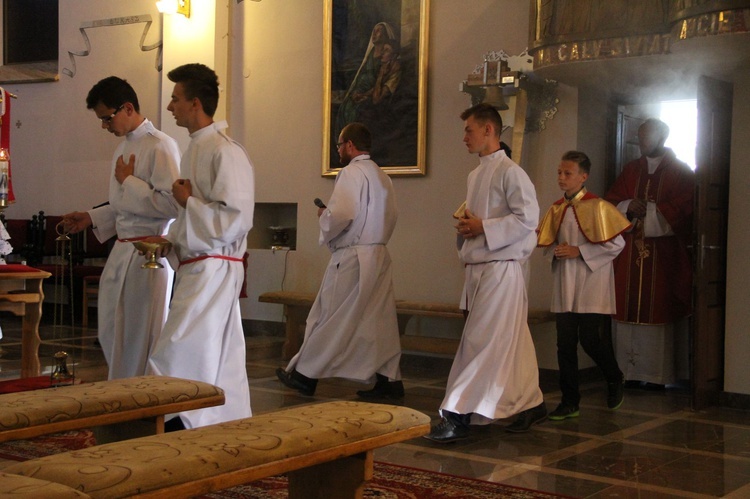 Bierzmowanie w Borzęcinie Dolnym 