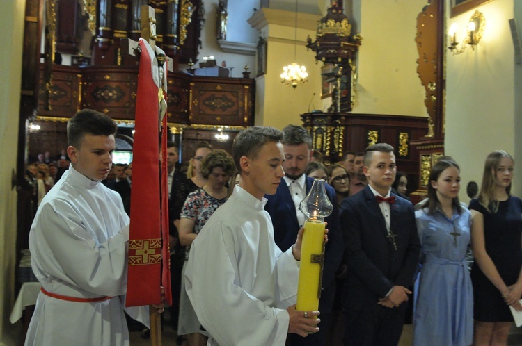 Bierzmowanie w Starym Sączu